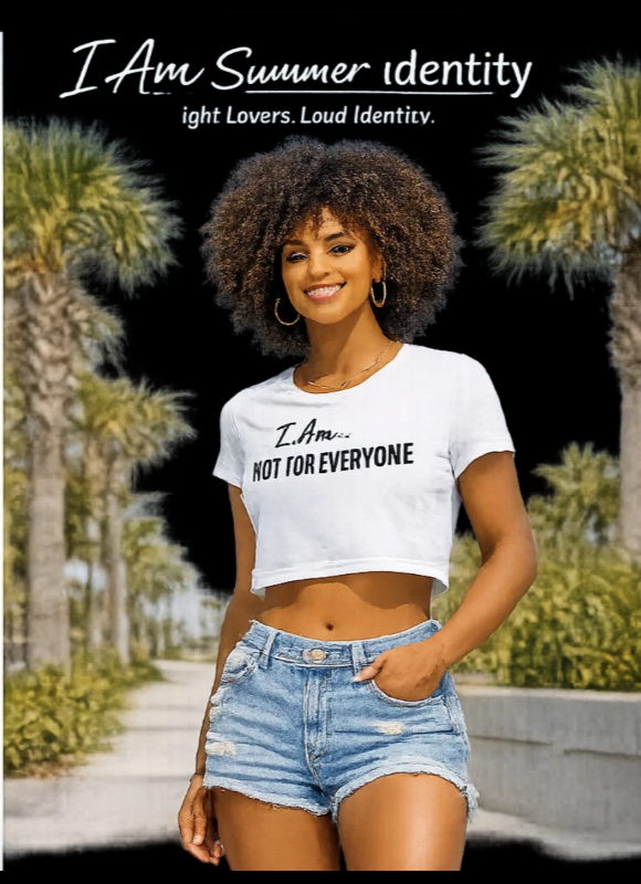 I AM Summer Identity Women's T-shrits